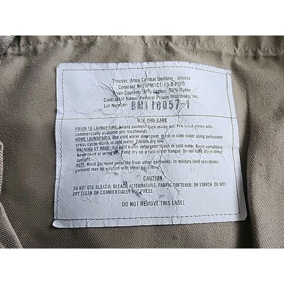 Military Pants Unisex S 31x28 Camo FR Army Combat Uniform Trousers Cargo Hunting - Picture 6 of 8